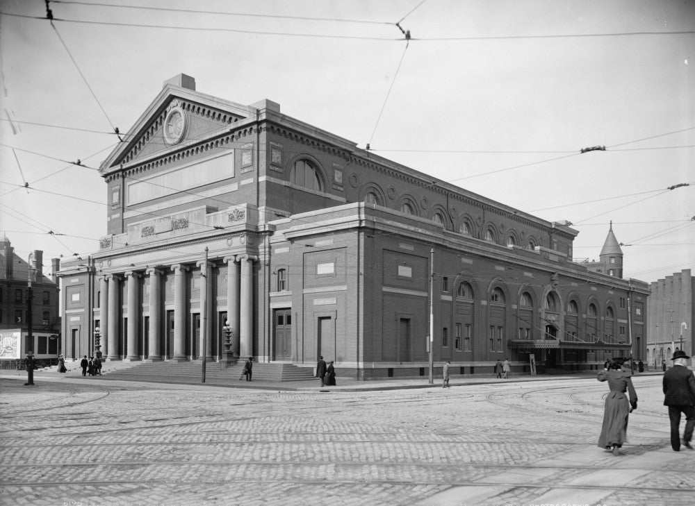 Boston Symphony Hall Fine Art Print - Historic Photograph