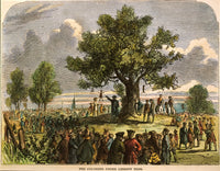 Boston Stamp Act Riot 1765 Colored Engraving Poster Print by Granger Collection