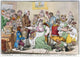 The Cow-Pock: Satirical Etching on Vaccination by James Gillray