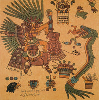 Quetzalcoatl: Aztec Creator Deity Fine Art Print by Science Source