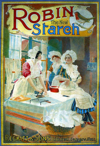 Robin Brand Starch Laundry Artwork Poster Print