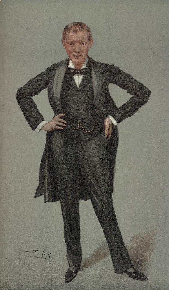 Winston Churchill Caricature Poster Print by Spy for Vanity Fair