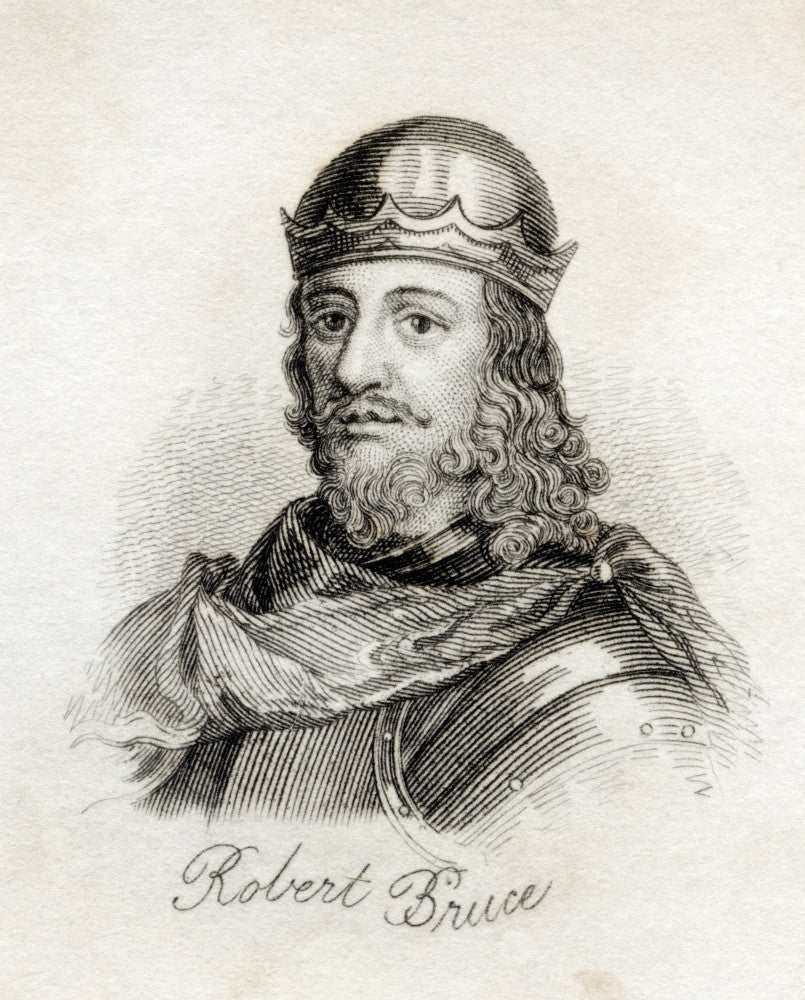 Robert I, King of the Scots (1274-1329) Fine Art Print