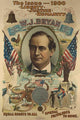William Jennings Bryan Campaign Poster Print by Strobridge