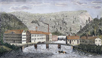 19th Century Wood Engraving of Whitney Arms Company - Fine Art Print