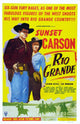Rio Grande Movie Poster Fine Art Print - Sunset Carson, 1949