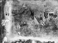 Native American Village in Kansas Territory Fine Art Print (1853)