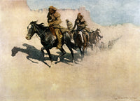 Jedediah Smith in the Mojave Desert - Fine Art Print by Frederic Remington