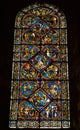 Parable of the Good Samaritan Stained Glass Print from Sens Cathedral, France