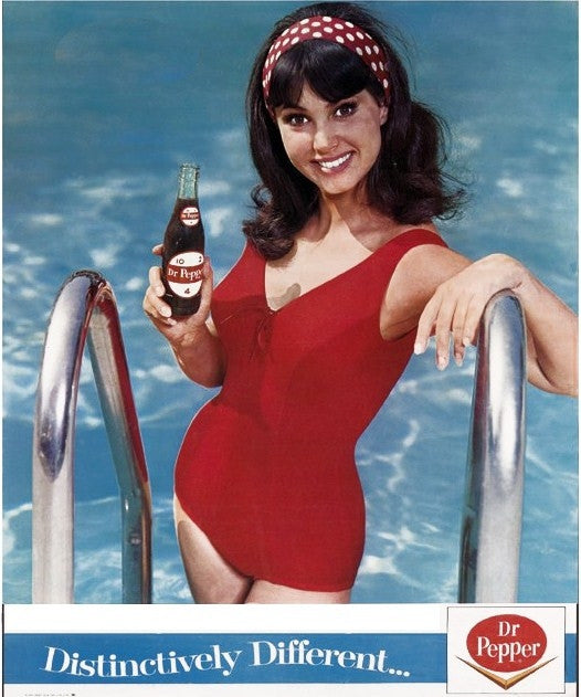 Donna Loren Dr. Pepper Ad Photo Print - Available in Multiple Sizes