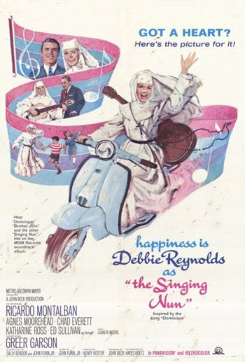 The Singing Nun Movie Poster 11x17 | Classic Film Art