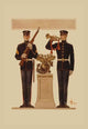 Two Marines Fine Art Print by J.C. Leyendecker