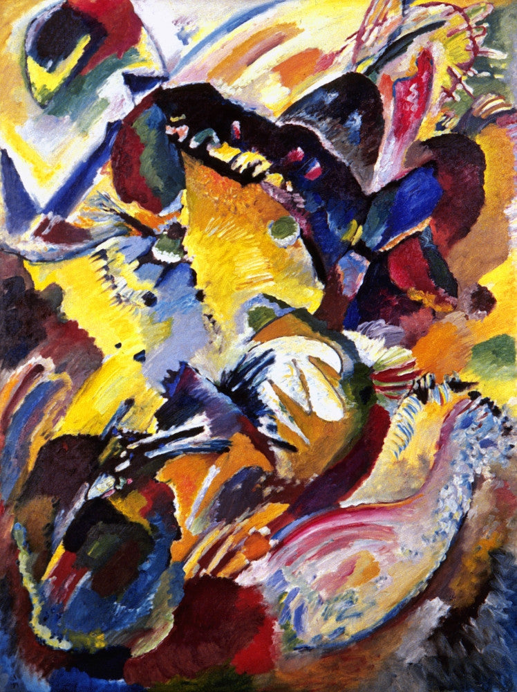 Kandinsky Painting 1914 Fine Art Print by Vassily Kandinsky