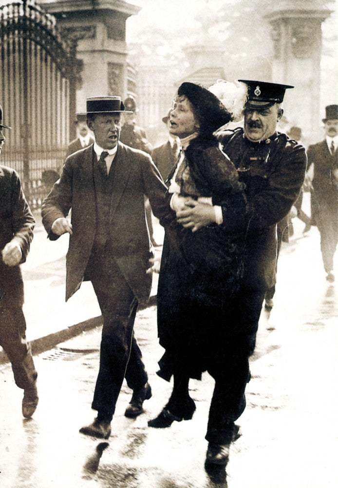 Emmeline Pankhurst Suffrage Advocate Fine Art Print by Granger Collection
