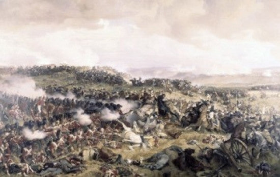 Battle of Waterloo Fine Art Print by Felix Henri E. Philippoteaux