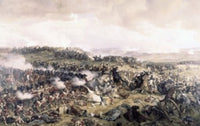 Battle of Waterloo Fine Art Print by Felix Henri E. Philippoteaux