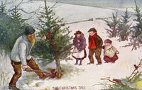 The Christmas Tree Fine Art Print - Mary Evans Picture Library
