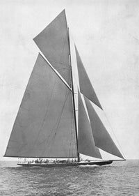 America's Cup 1920 Fine Art Print featuring Sir Thomas Lipton