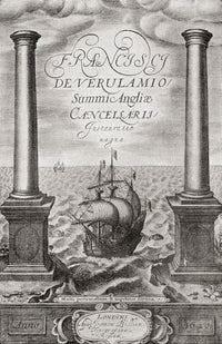 Title Page of Francis Bacon's Instauration Magna Fine Art Print