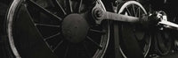 Steam Locomotive Wheels Photo Print by Panoramic Images (37x12)