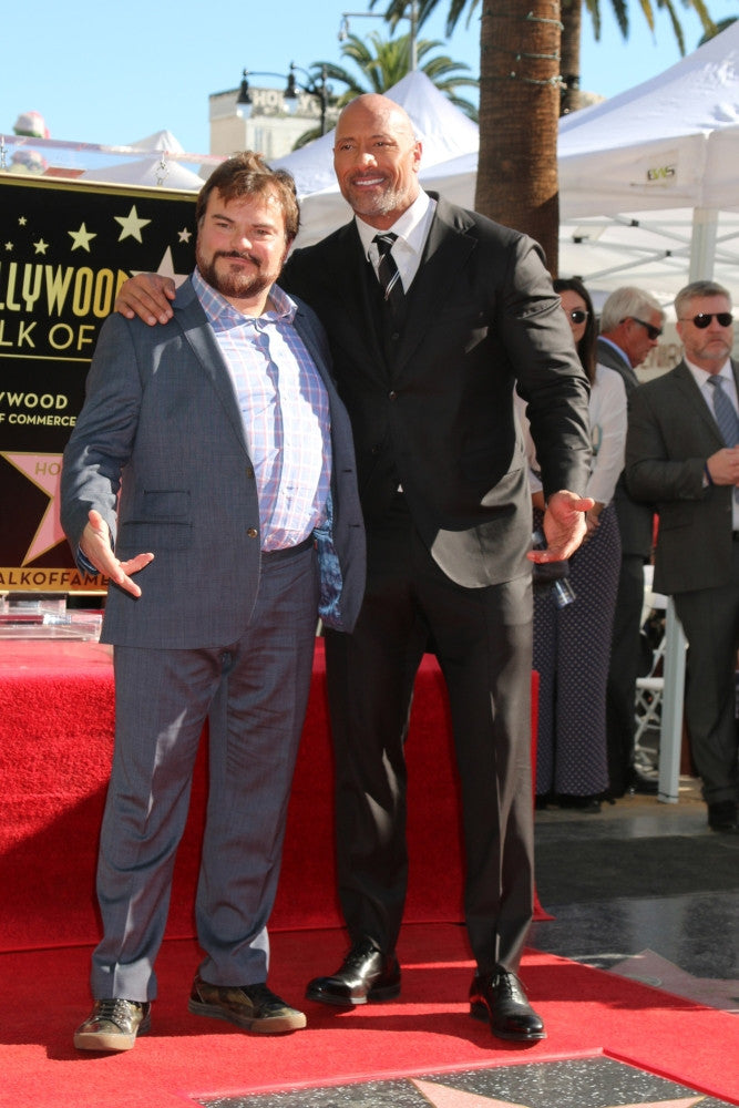 Dwayne Johnson Walk of Fame Induction Photo Print by Priscilla Grant