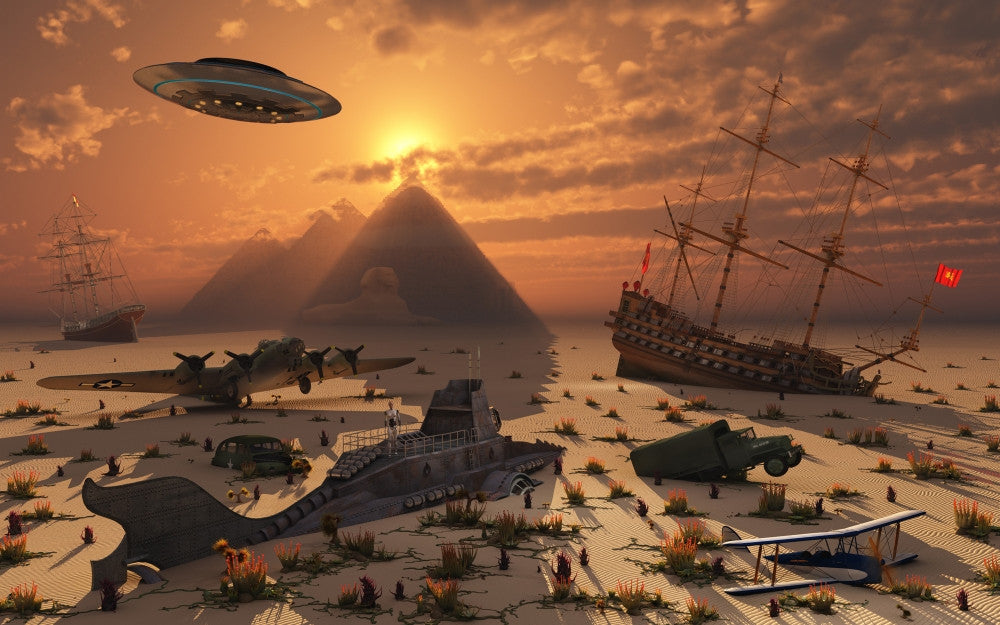The Mysterious Bermuda Triangle Poster Print - Fine Art