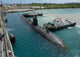 Tugboats Assisting USS Topeka Fine Art Print by Stocktrek Images