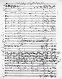 Wagner: Die Walküre Manuscript Print, 1856 by Granger Collection