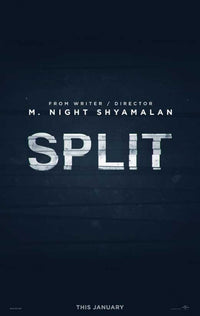 Split Movie Poster Print (11x17) | Pop Culture Graphics