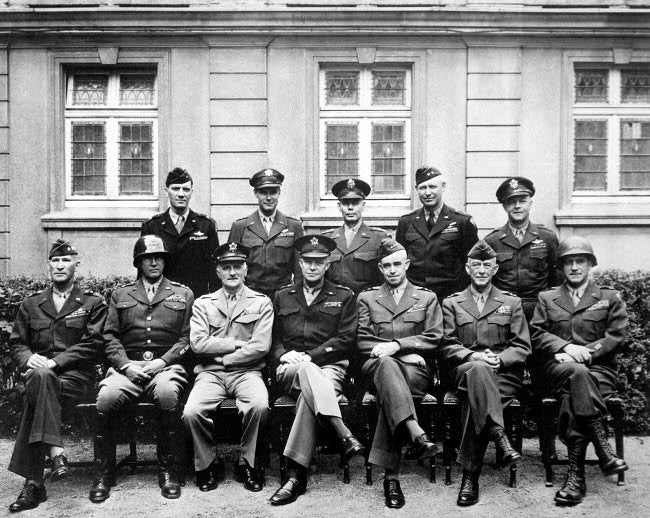 World War II American Military Commanders Photo Print by John Parrot