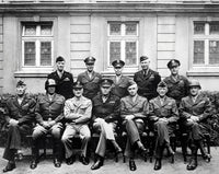 World War II American Military Commanders Photo Print by John Parrot