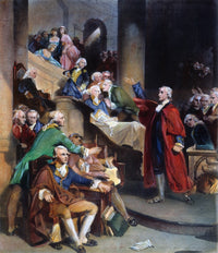 Patrick Henry Speaking in the Virginia House of Burgesses Fine Art Print