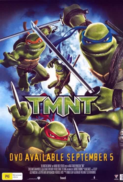 Teenage Mutant Ninja Turtles Movie Poster - 11x17 | Posterazzi