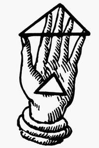 Hinduism Trimurti Fine Art Print - Symbol of the Triad Gods