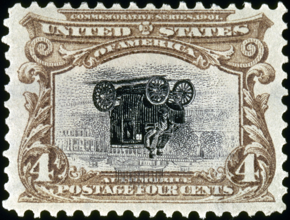 U.S. Pan-American Exposition 4 Cent Postage Stamp Fine Art Print