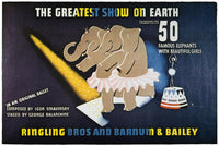 1942 Ringling Brothers Circus Poster by E. Mcknight Kauffer