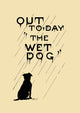 A Dog Sits Fine Art Print - Available in Multiple Sizes