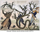 Andrew Jackson Destroying the Bank of the United States Lithograph Print