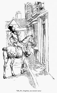 Emma by Jane Austen Fine Art Print - 'Oh, Mr. Knightley' Illustration