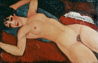 Reclining Nude Fine Art Print by Amedeo Modigliani