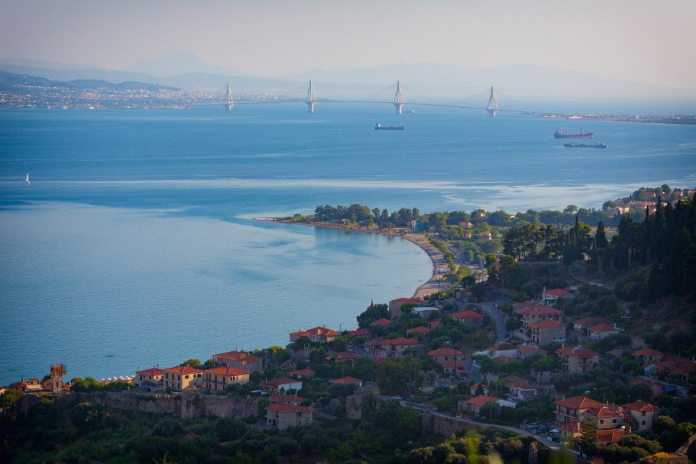 Rio-Antirrio Bridge Fine Art Print by Panoramic Images