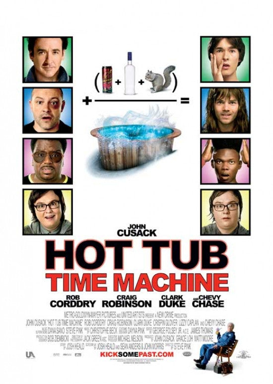 Hot Tub Time Machine Movie Poster Print (27x40) - Pop Culture Graphics