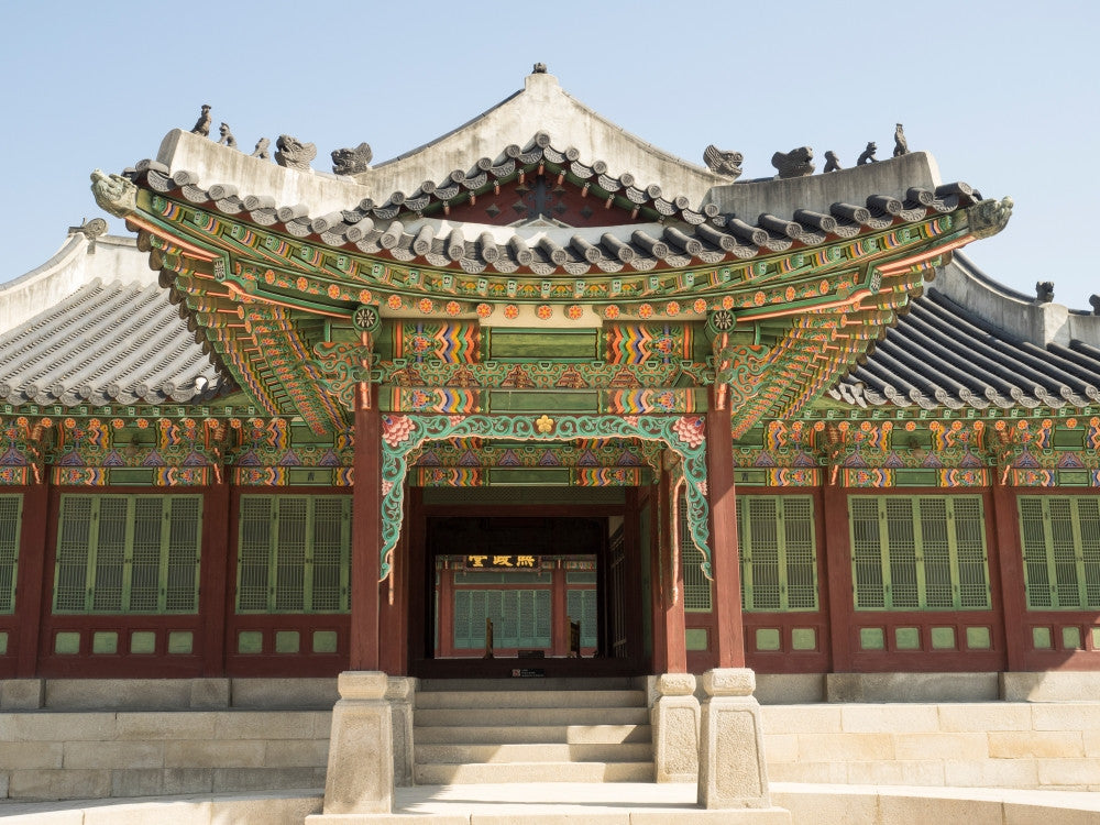 Architectural Details of Changdeokgung Palace Fine Art Print