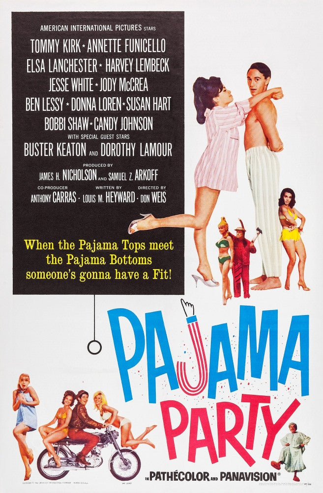 Pajama Party U Movie Poster Masterprint by Everett Collection