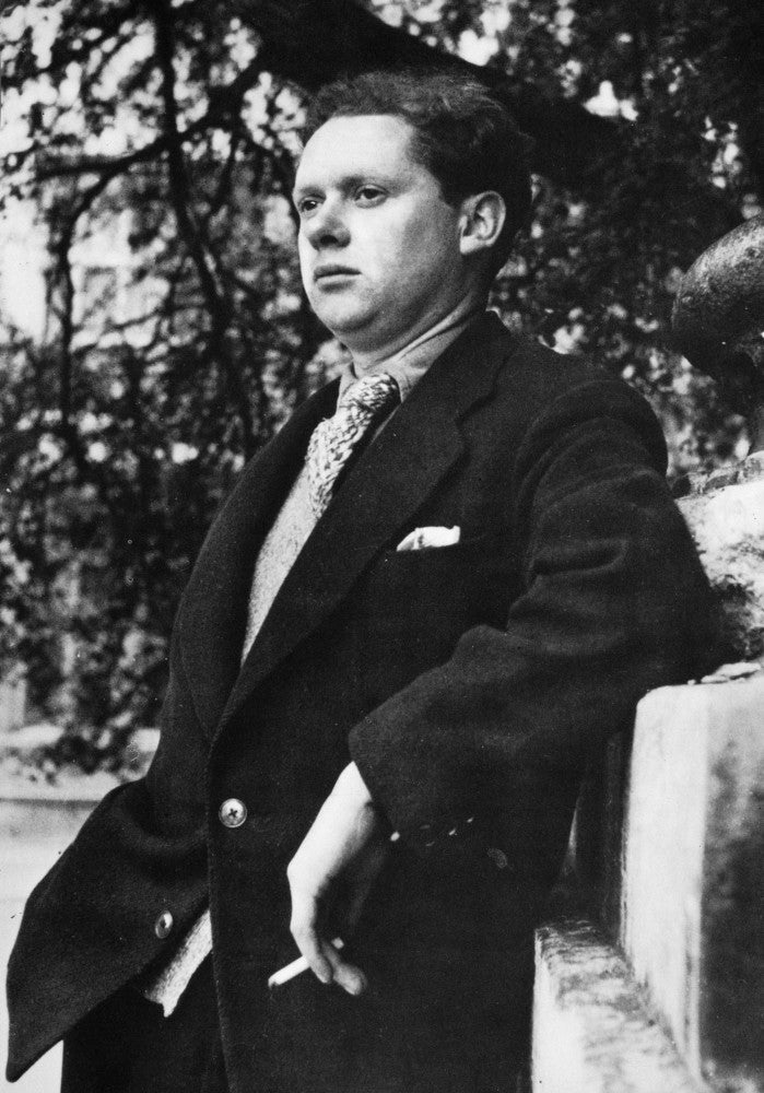 Dylan Thomas Welsh Poet Fine Art Print - 1946 Photograph
