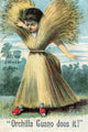 A Nice Swheat Girl Victorian Trade Card Poster Print