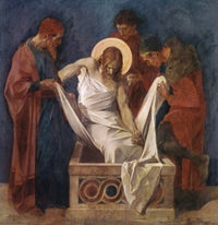 Jesus is Laid in the Sepulchre - Fine Art Print by Martin Feuerstein