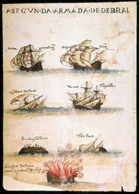 Cabral's Fleet Expedition Fine Art Print - 1500