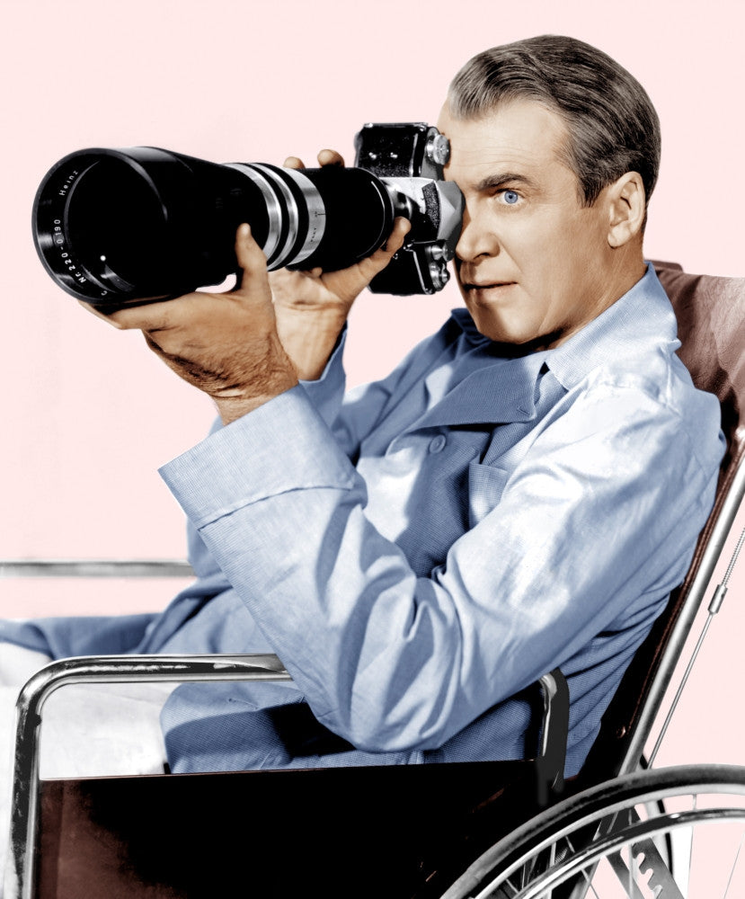 Rear Window Photo Print featuring James Stewart (1954) - Fine Art