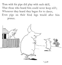 Tom, Tom, The Piper's Son Nursery Rhyme Print by L. Leslie Brooke